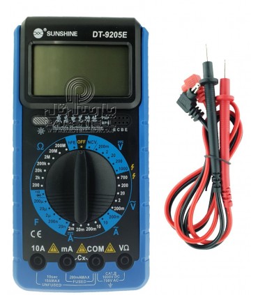 مولتی متر دیجیتال سانشاین SUNSHINE DT-9205E