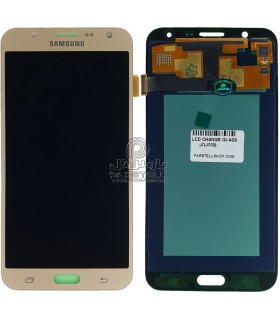 ال سی دی چنج گلس سامسونگ گلکسی J700 - GALAXY J7 طلایی