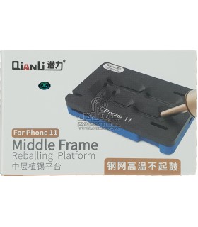 شابلون مگنتی لایه های برد آیفون QIANLI REBALLING 11