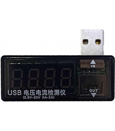 تستر ولتاژ آمپر USB