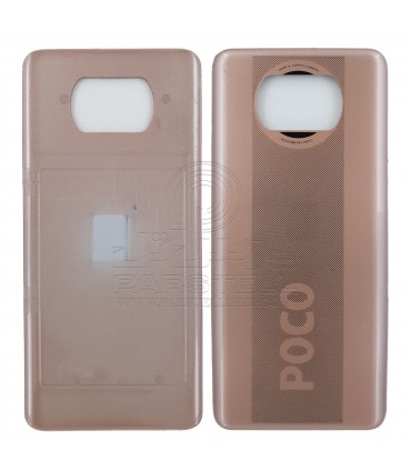 درب پشت شیائومی XIAOMI POCO X3, X3PRO رنگ طلائی