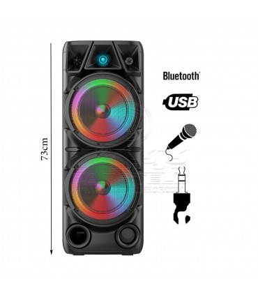 اسپیکر شارژی قابل حمل مدل ZQS - 8210