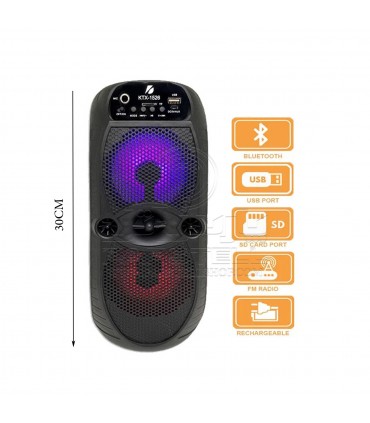 اسپیکر شارژی قابل حمل مدل KTX - 1526