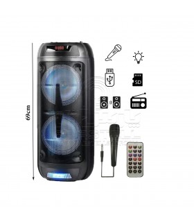 اسپیکر شارژی قابل حمل مدل EVER - 1111