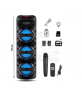 اسپیکر شارژی قابل حمل مدل ZQS - 8301