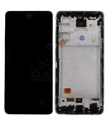 تاچ و ال سی دی اولد سامسونگ گلکسی A725 - GALAXY A72 فلت جی سی مشکی