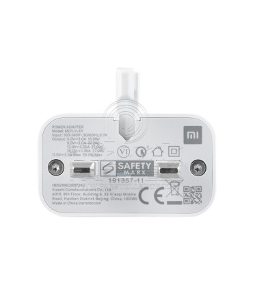 سه شاخه شارژر شیائومی فابریک XIAOMI MDY-11-EY 33W