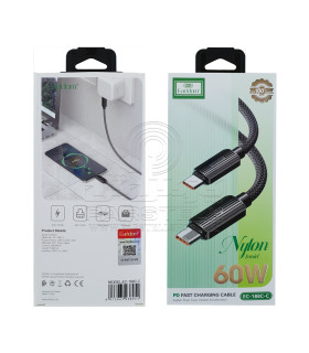 کابل شارژ آیفون سری 15(دوسر تایپ سی) برند Earldom مدل EC-188C-C