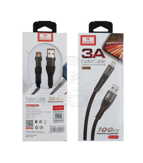 کابل شارژ آیفون سری X (لایتنینگ به USB) برند Earldom مدل EC-077I