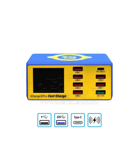 مولتی شارژر 8 پورت مکانیک MECHANIC ICHARGE 8 PRO
