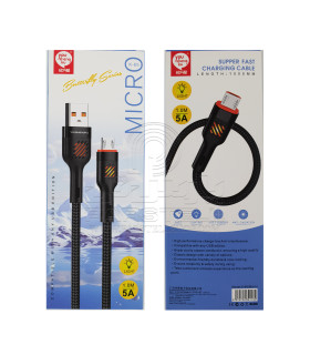 کابل شارژ چراغدار اندرویدی به USB کنفی برند یوشن مدل K65