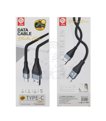 کابل شارژ تایپ سی به USB کنفی برند یوشن مدل K54