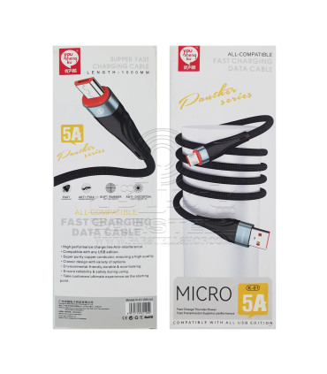 کابل شارژ اندرویدی به USB کنفی برند یوشن مدل K61