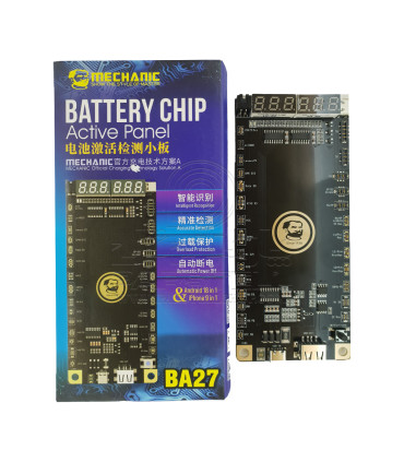 کیت تست، شارژ و شوک باتری مکانیک مدل MECHANIC BA27