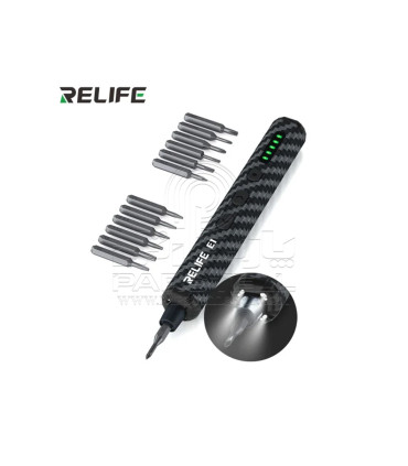 پیچ گوشتی شارژی ریلایف مدل RELIFE - E1