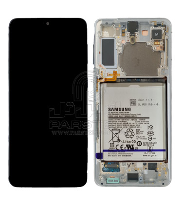 تاچ و ال سی دی شرکتی سامسونگ گلکسی G996 - GALAXY S21 PLUS سیلور یا نقره ای با باتری
