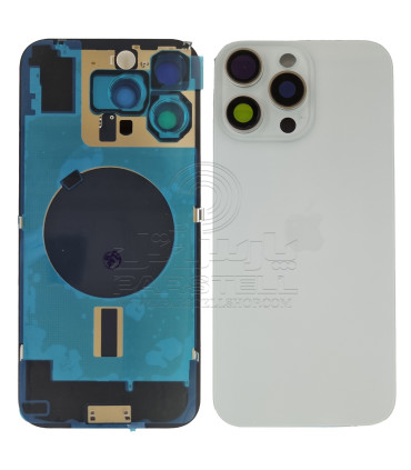 درب پشت آیفون IPHONE 16 PRO MAX رنگ سفید