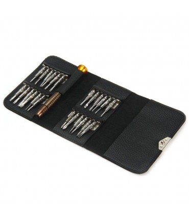 پیچ گوشتی چند کاره XW-6025 همراه با کیف و 25 مدل سر مختلف