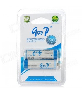 باطری قابل شارژ 2500میلی آمپر AA