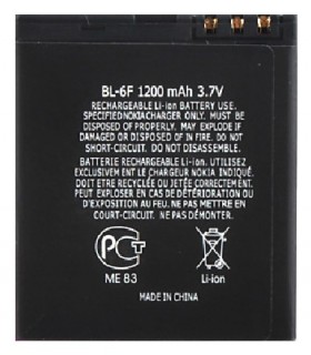 باطری نوکیا BL6F با 6 ماه ضمانت
