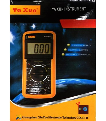 مولتی متر دیجیتال یاکسون +YAXUN DT-9205A