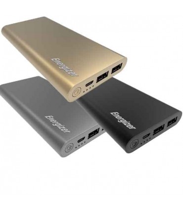 پاوربانک انرجایزر با ظرفیت ۱۰۰۰۰ میلی آمپر ساعت مدلUE10012