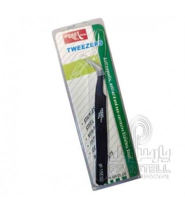 پنس سر کج  مدل Tweezers  gt15