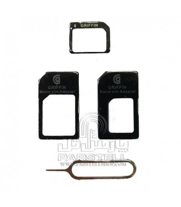 آداپتور تبدیل سیم کارت میکرو و نانو به سیم کارت عادی مدل  نوسی