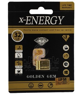 فلش مموری ایکس انرژی X-ENERGY 32GB مدل GOLDEN GEM
