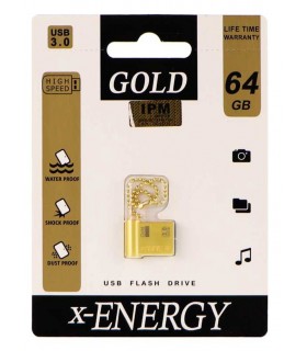 فلش مموری ایکس انرژی X-ENERGY 64GB مدل GOLD